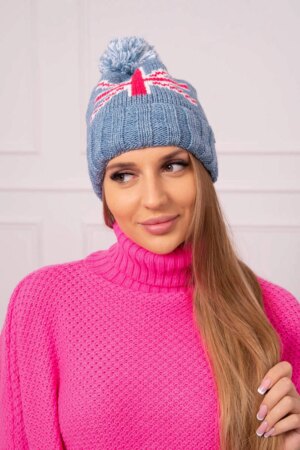 Kesi Cap with a pompom Elizabeth K386 jeans