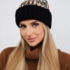 Kesi Cap with a pompom Ellen K325 black