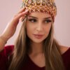 Kesi Cap with a pompom Maria K335 mustard