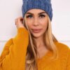 Kesi Cap with fleece Agnieszka K239 jeans