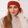 Kesi Cap with fleece Bojana K265 foxy+ecru+beige