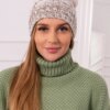 Kesi Cap with fleece Dolores K303 brown+light beige+dark beige