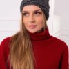 Kesi Cap with fleece Edyta K298 graphite