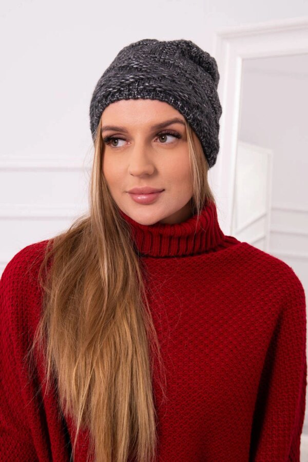 Kesi Cap with fleece Edyta K298 graphite