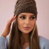 Kesi Cap with fleece Ela K242 brown