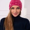 Kesi Cap with fleece Fiona K275 fuchsia + light powder pink