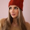 Kesi Cap with fleece Idalia K284 brown