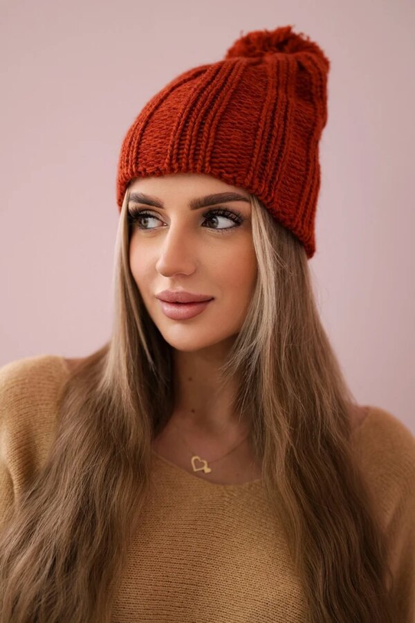 Kesi Cap with fleece Idalia K284 brown
