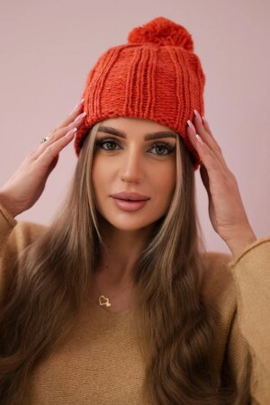 Kesi Cap with fleece Idalia K284 foxy