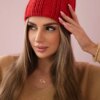 Kesi Cap with fleece Idalia K284 red