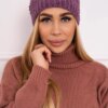 Kesi Cap with fleece Karolina K243 dark pink