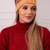 Kesi Cap with fleece Klaudia K255 neon green+orange