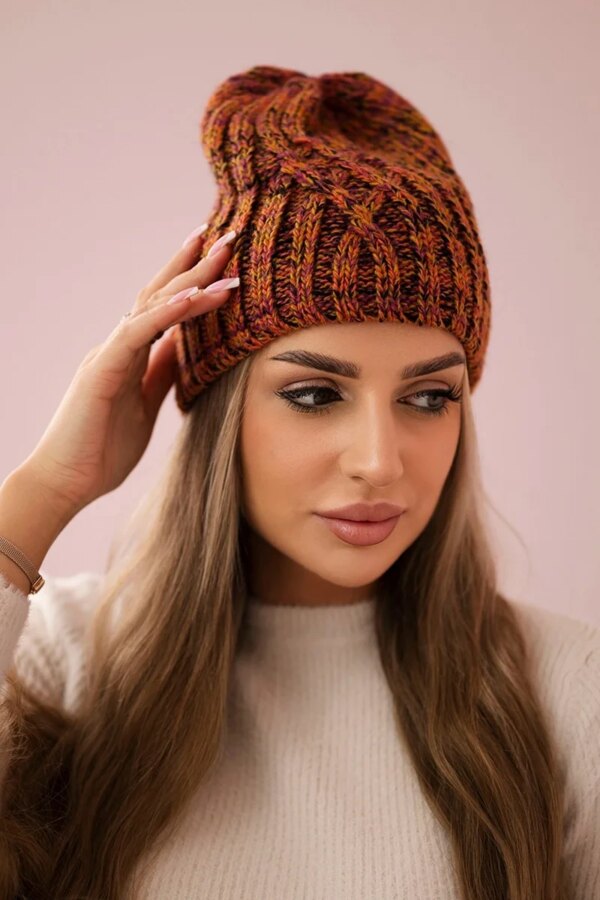 Kesi Cap with fleece Merry K225 brown