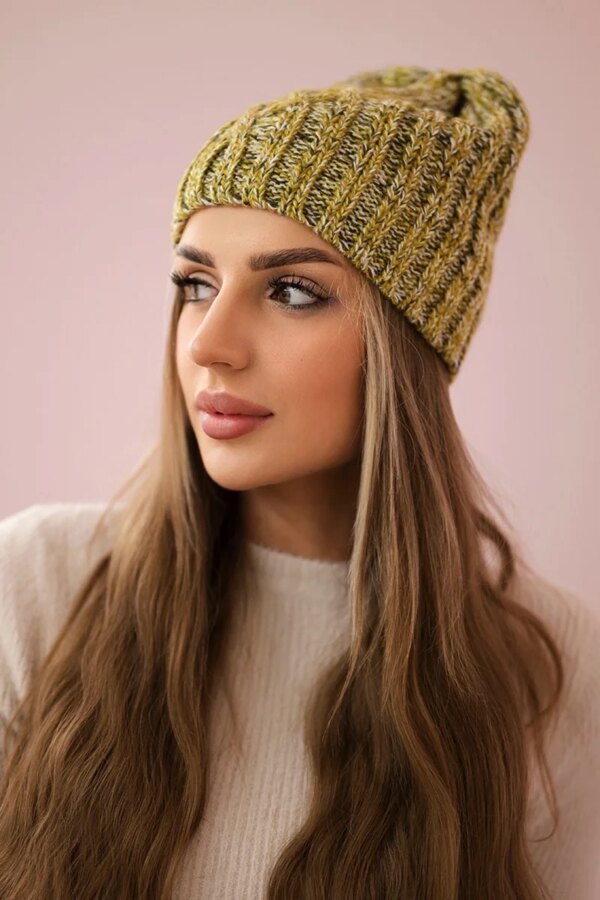 Kesi Cap with fleece Merry K225 kiwi+khaki