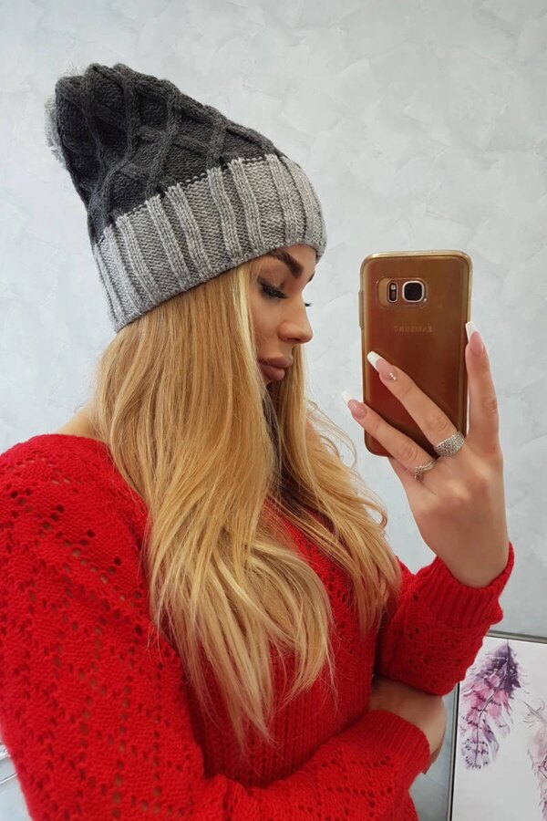Kesi Cap with fleece Milano K203 graphite