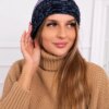 Kesi Cap with fleece Pola K267 navy blue + maritime