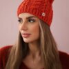 Kesi Cap with fleece Rabbid K237 foxy