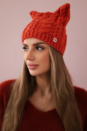 Kesi Cap with fleece Rabbid K237 foxy