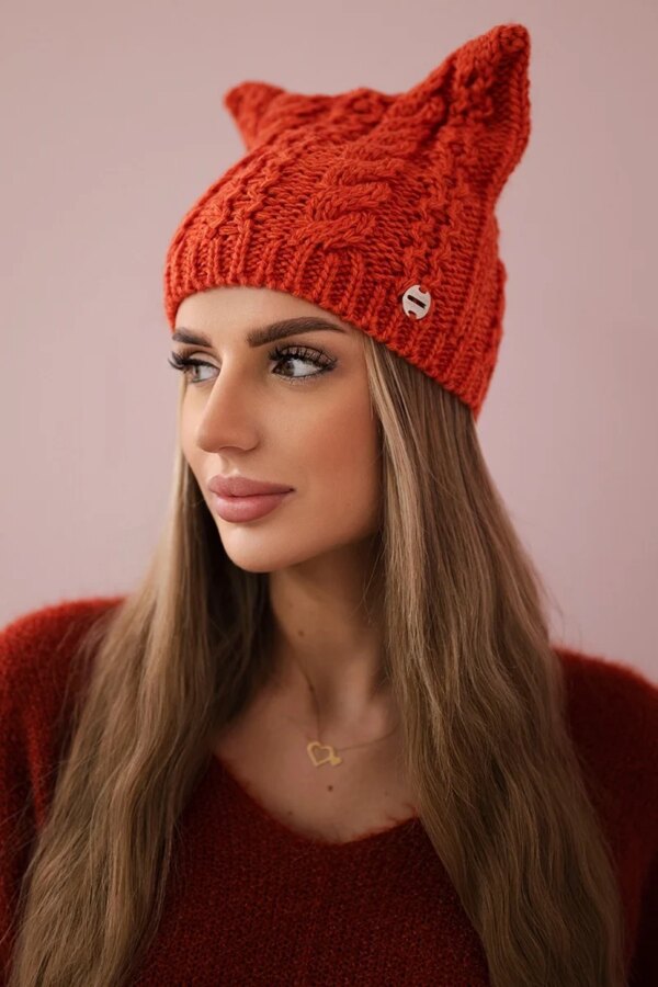 Kesi Cap with fleece Rabbid K237 foxy