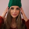 Kesi Cap with fleece Rabbid K237 green