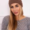 Kesi Cap with fleece Roma K224 mocca