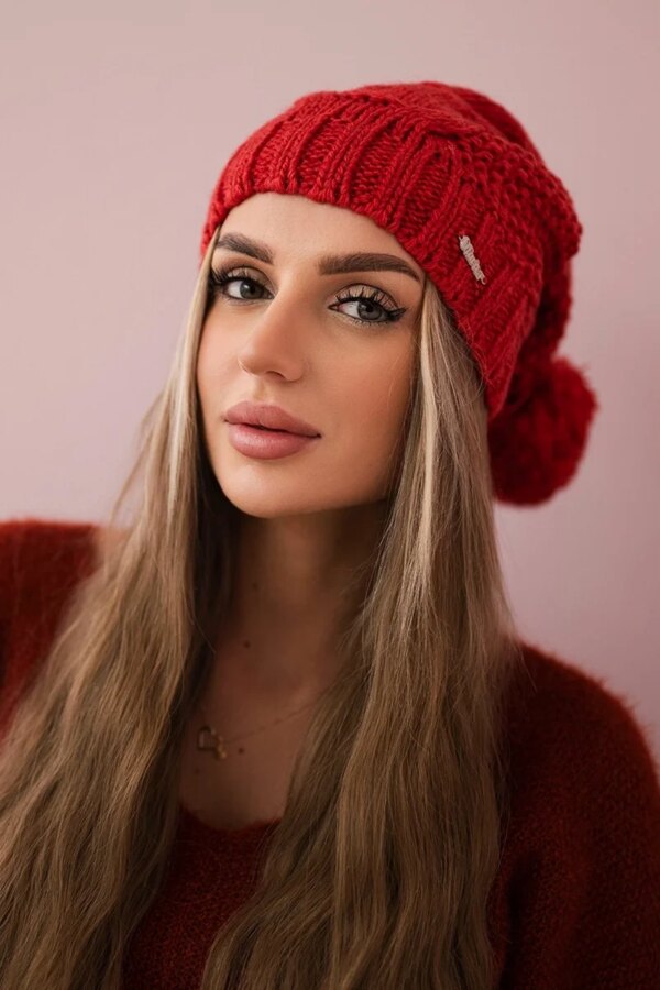 Kesi Cap with fleece Sandra K210 raspberry
