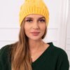 Kesi Cap with fleece Stefania K278 yellow