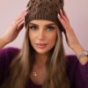 Kesi Cap with fleece Teresa K285 mocca