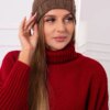 Kesi Cap with fleece Ula K271 cappuccino