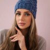 Kesi Cap with fleece Waleria K307 jeans