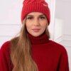 Kesi Cap with fleece Wanda K281 red