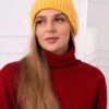 Kesi Cap with fleece Wanda K281 yellow