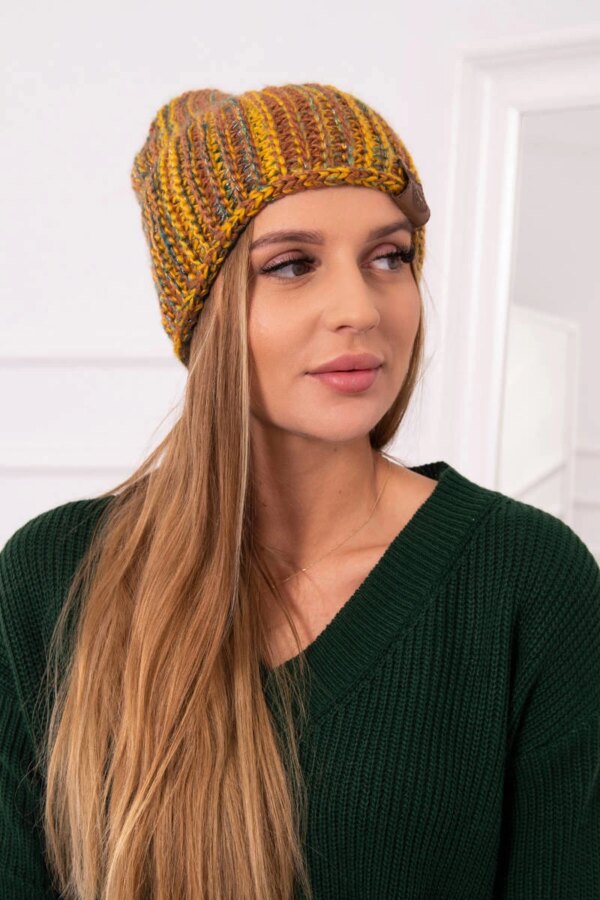 Kesi Cap with fleece Zoja K306 mustard