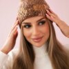 Kesi Cap with mohair Panterka K233 camel