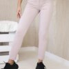 Kesi Cotton trousers with back pockets dark powder pink