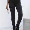 Kesi Cotton trousers with back pockets graphite