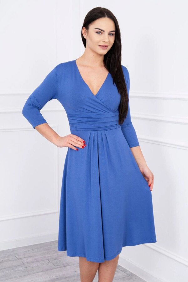 Kesi Dress with cut-off under the bust jeans