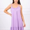 Kesi Dress with thin straps purple