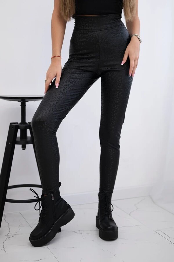 Kesi High waist leggings pants black