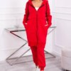 Kesi Insulated set with a long sweatshirt red