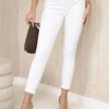 Kesi Jeans with a bow white