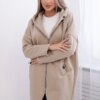 Kesi Long insulated sweatshirt beige melange
