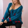 Kesi Włoski Cherry tied sweater nautical