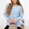 Kesi Włoski Crew neck sweater blue