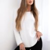 Kesi Włoski Crew neck sweater white