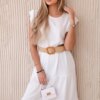 Kesi Włoski Dress with frills white