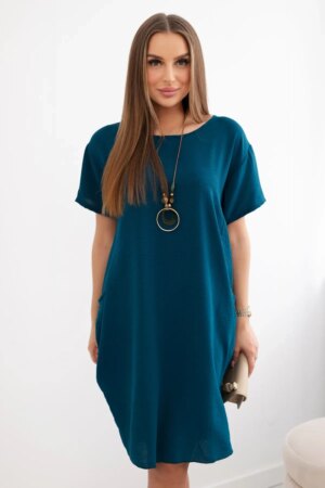 Kesi Włoski Dress with pockets and pendant nautical