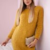 Kesi Włoski Fluffy sweater mustard