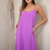 Kesi Włoski Long dress with straps light fillet