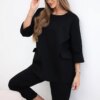 Kesi Włoski Punto set sweatshirt + pants black
